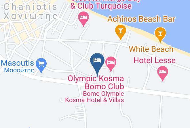 Khalkidhiki - Hanioti Grand Victoria Hotel Maps