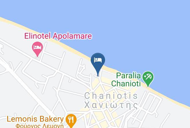 Khalkidhiki - Hanioti Grandotel Hotel Maps