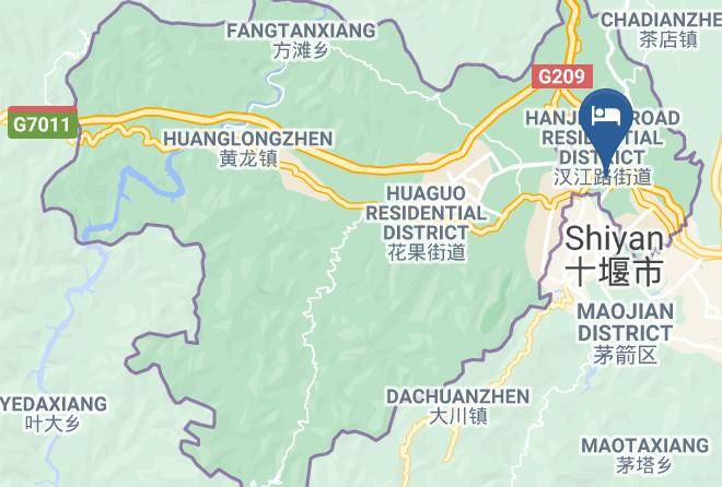 Shiyan - Hanjiang International Hotel Maps