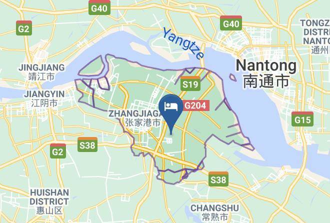 Suzhou - Hanju Creative Hotel Maps