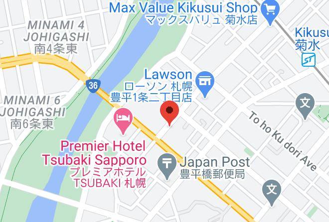 Sapporo City Toyohira Ward - Hanke Sandwich&inn Maps