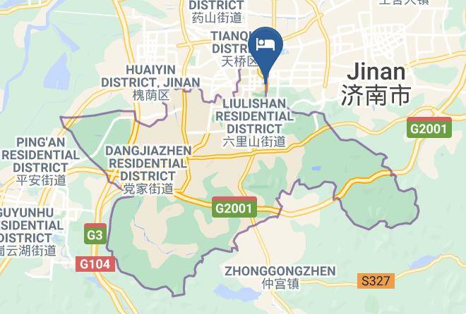 Ji Nan - Hanlin Business Hotel Maps
