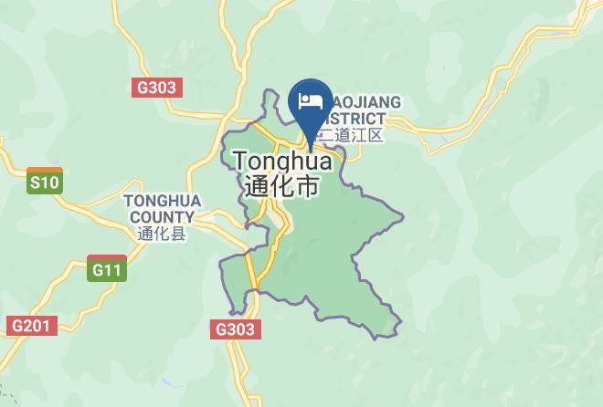 Tonghua - Hanlinyuan Business Hotel Maps