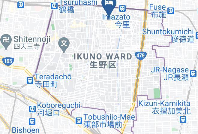 Osaka City Ikuno Ward - Hanmadan Korean Restaurant Maps