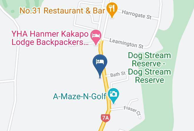 Hurunui - Hanmer Springs Scenic Views Motel Maps