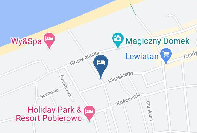 Hanna Dom Goscinny Pokoje Kwatery Tani Nocleg Pokoje Do Wynajecia Map