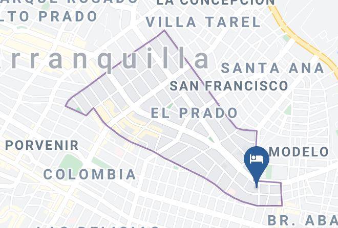 Barranquilla - Hanna Hoteles Maps
