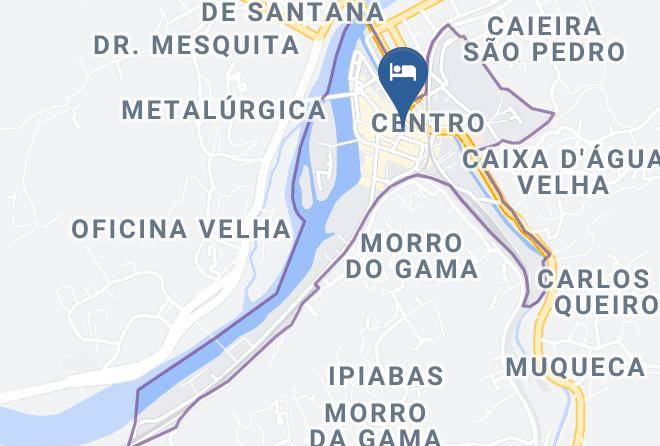 Barra Do Pirai - Hanna Palace Hotel Maps
