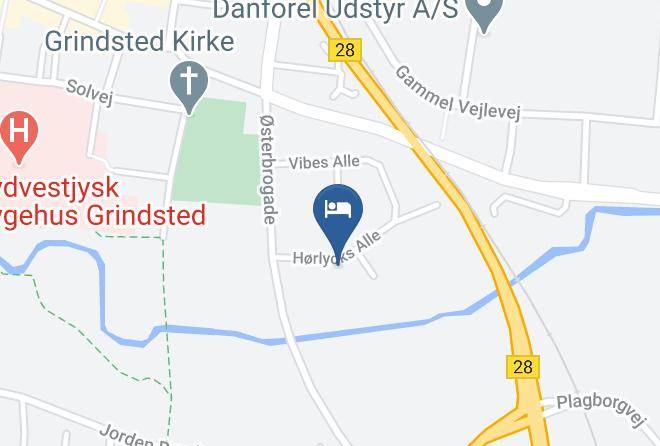 Grindsted - Hannas B&b Maps