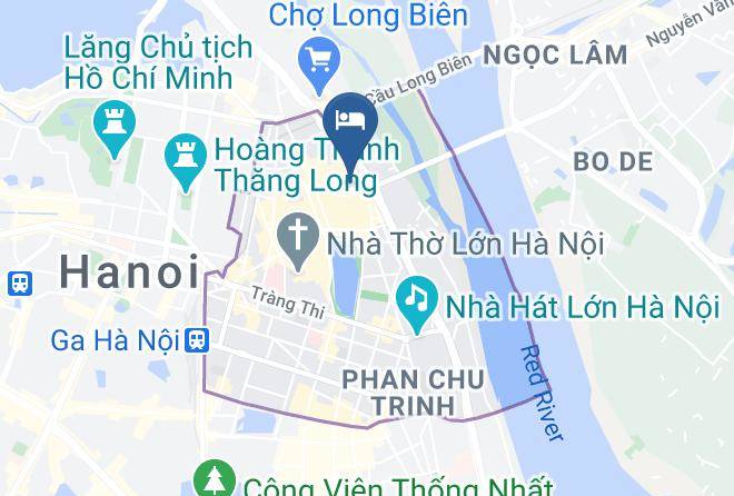 Hanoi Allure Hotel Map