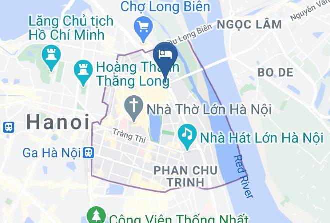 Hanoi Old Quarter Hotel Map