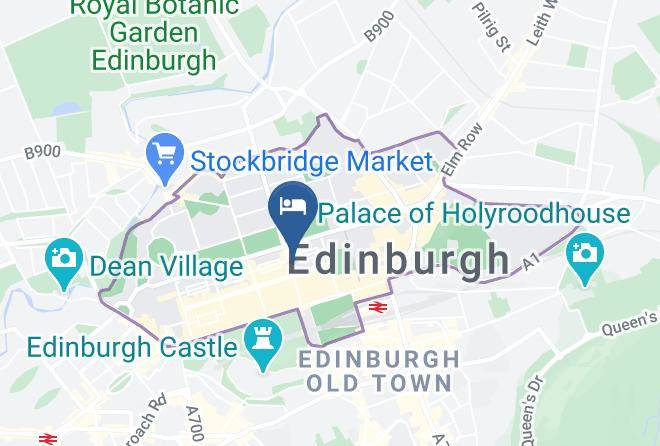 Edinburgh City - Hanover 71 Suites Maps