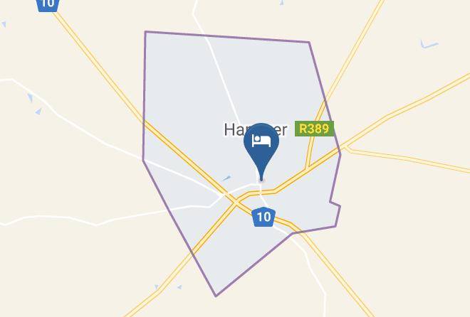 Pixley Ka Seme - Hanover Lodge Hotel Maps