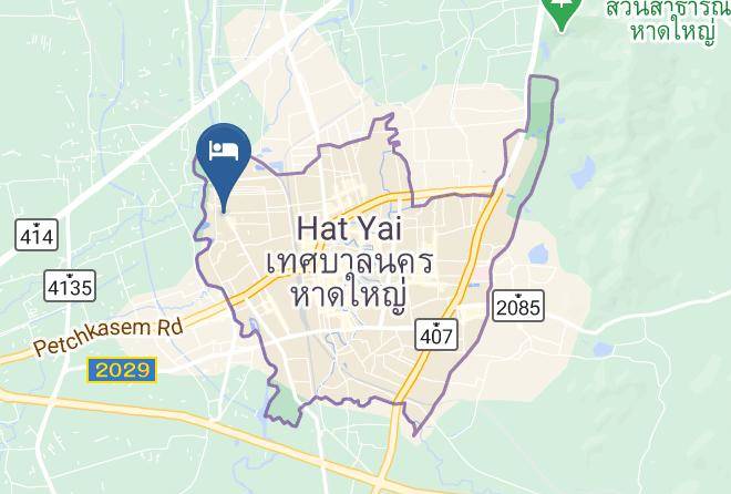 Amphoe Hat Yai - Hansa Venetian Hotel Maps