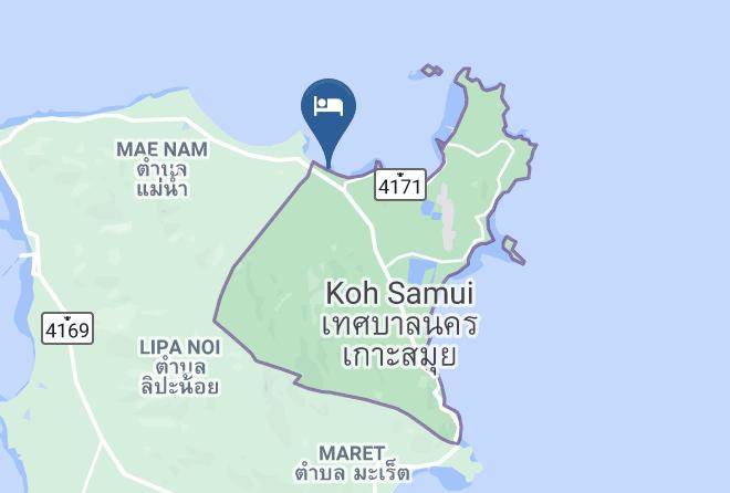 Amphoe Ko Samui - Hansar Samui Resort Maps