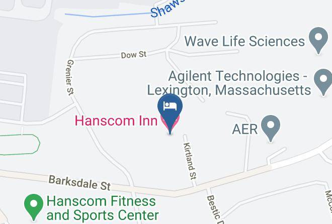 Middlesex - Hanscom Inn Maps