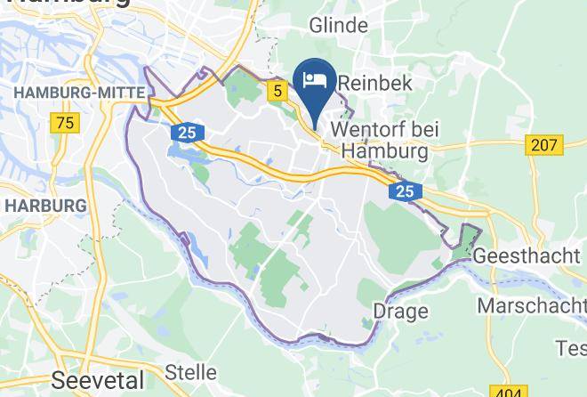 Hotel Hanseat Hamburg Map