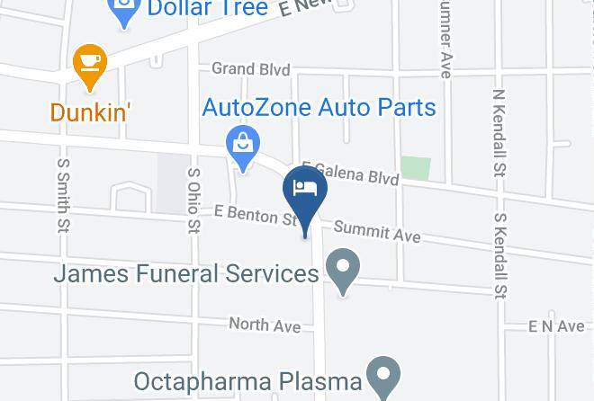 Kane - Hansens Motel Maps