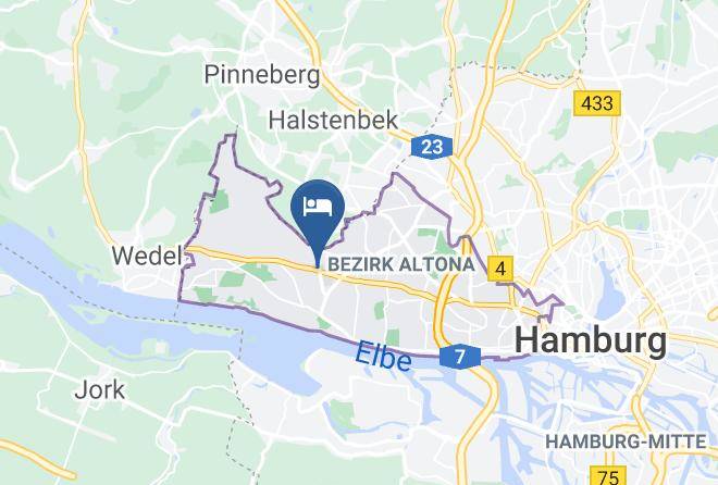 Stadt Hamburg - Monteurzimmer In Hamburg Maps