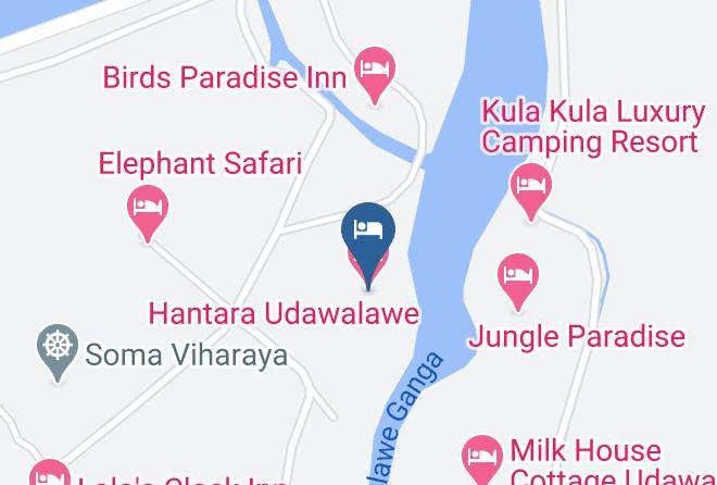 Hantara Udawalawe Map