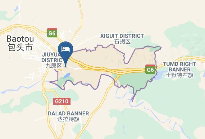 Baotou - Hanting Express Baotou East Railway Station Maps