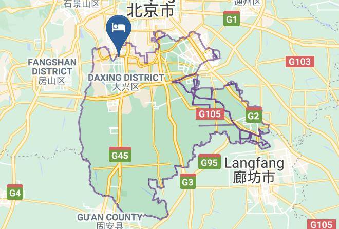Daxing District - Hanting Express Beijing Huangcun Gaomidian North Maps