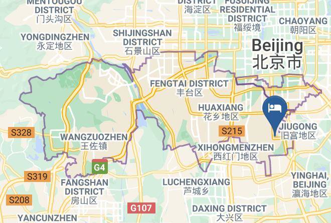 Fengtai District - Hanting Express Beijing Nanyuan Airport Maps