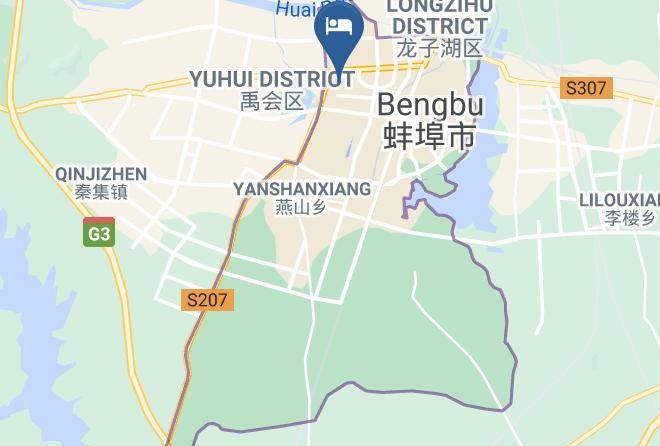 Bengbu - Hanting Express Beng Bu Wen Hua Square Maps