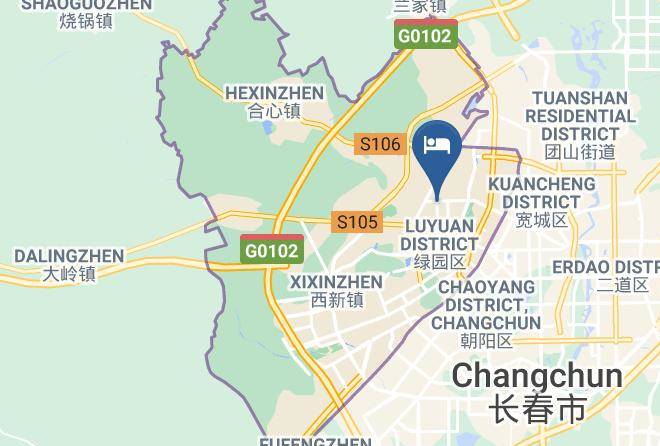 Changchun - Hanting Express Changchun Heping Dajie Maps