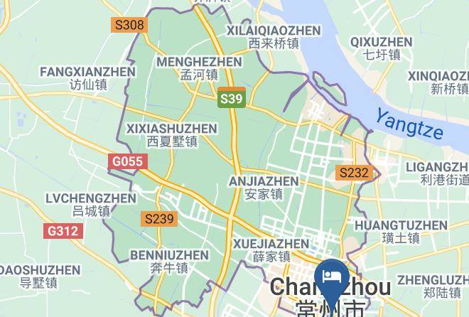 Hanting Express Changzhou West Dinosaur City Map
