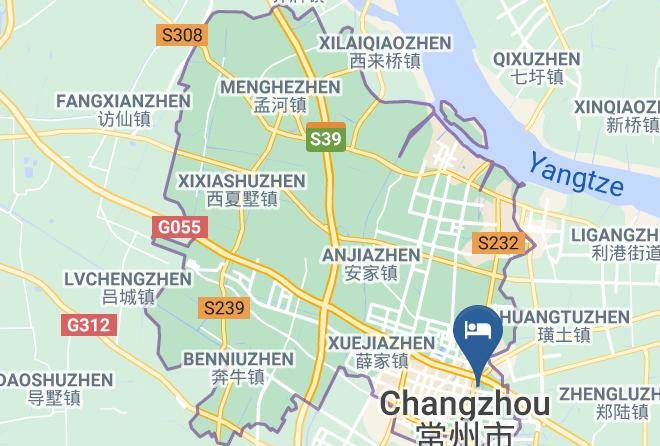 Changzhou - Hanting Express Changzhou Xuejia'aoyuan Maps