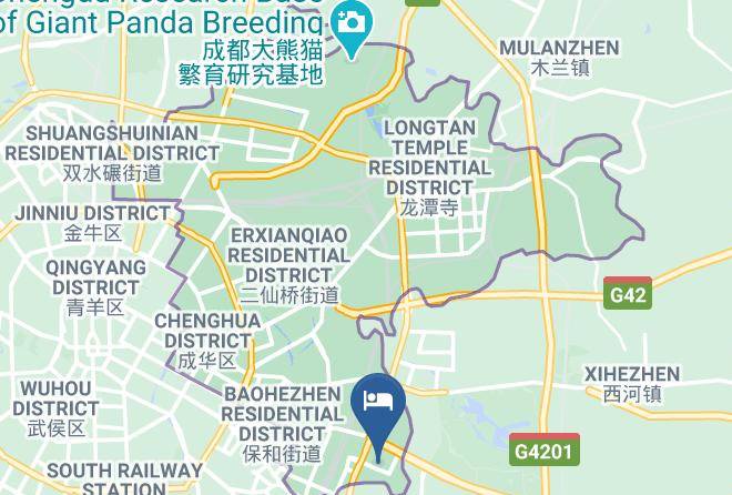 Chengdu - Hanting Express Chengdu East Railway Station Maps