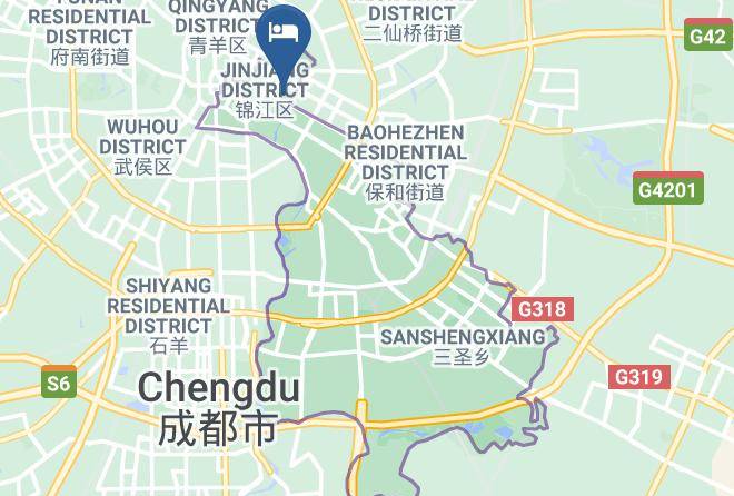 Chengdu - Hanting Express Maps