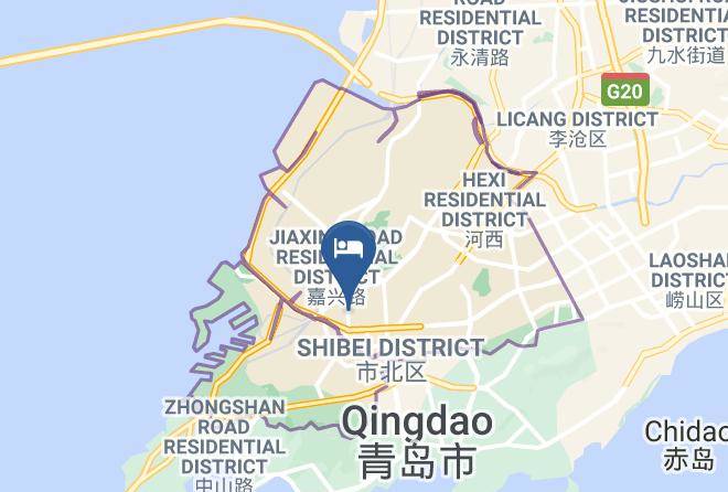 Qingdao - Hanting Express Gangwan Square Dalian Maps