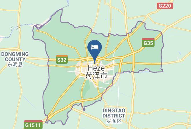 Heze - Hanting Express Heze North Mudang Road University Town Maps