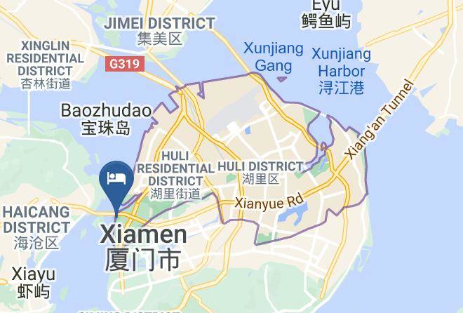 Xiamen - Hanting Express Hotel Xiamen Dongdu Branch Maps