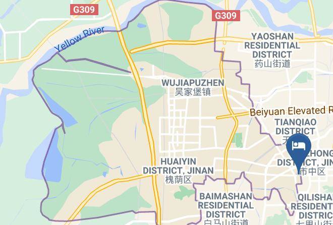 Ji Nan - Hanting Express Jinan Jingshi Rd Shanshi Maps