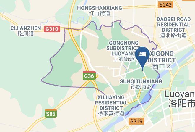 Luoyang - Hanting Express Maps