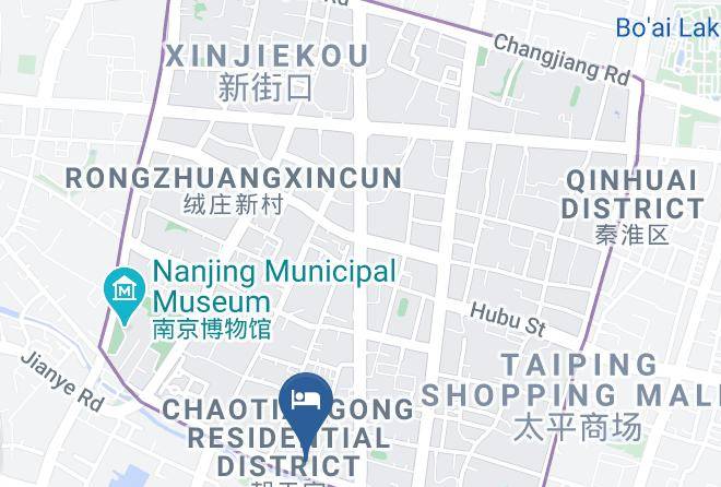 Nanjing - Hanting Express Nanjing Xin Jiekou Zhangfuyuan Maps