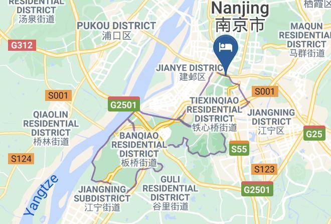Nanjing - Hanting Express Maps
