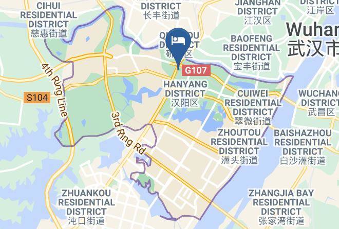 Wuhan - Hanting Express Wuhan Wangjiawan Maps