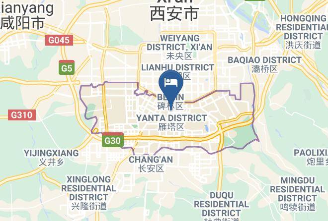Xi An - Hanting Express Xi'an Academy Of Fine Arts Branch Maps