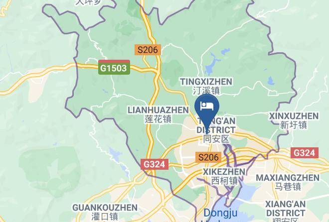 Xiamen - Hanting Express Xiamen Tong'an Bus Station Maps