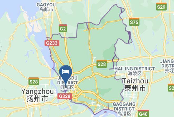 Yangzhou - Hanting Express Maps