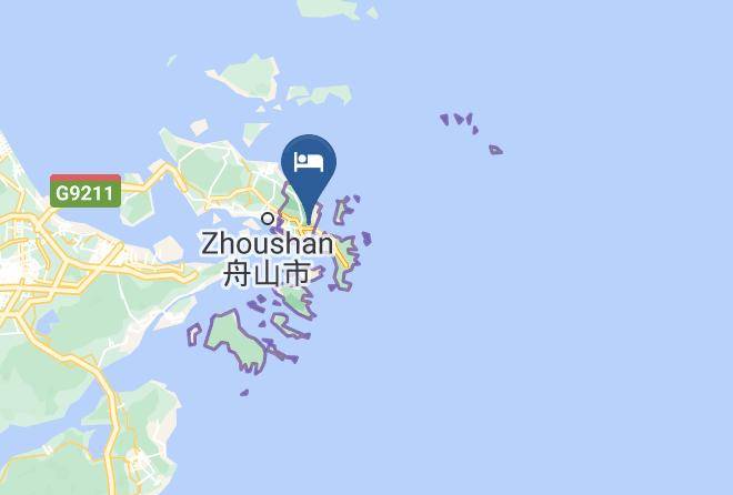 Zhoushan - Hanting Express Maps