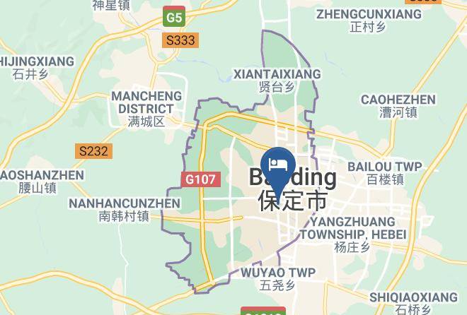 Baoding - Hanting Hotel Baoding Municipal Government Branch Maps