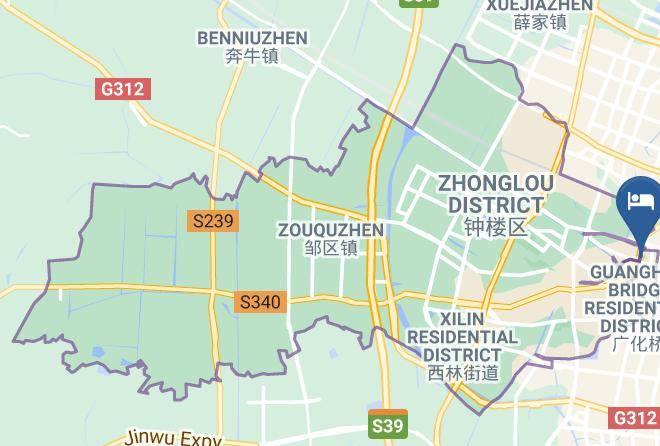 Changzhou - Hanting Hotel Changzhou Changchai Maps