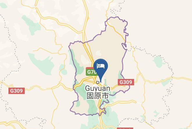 Guyuan - Hanting Hotel Maps