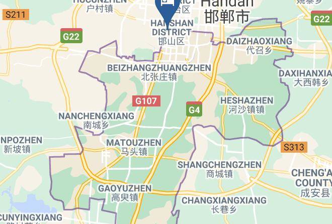 Handan - Hanting Hotel Handan Railway Station Maps
