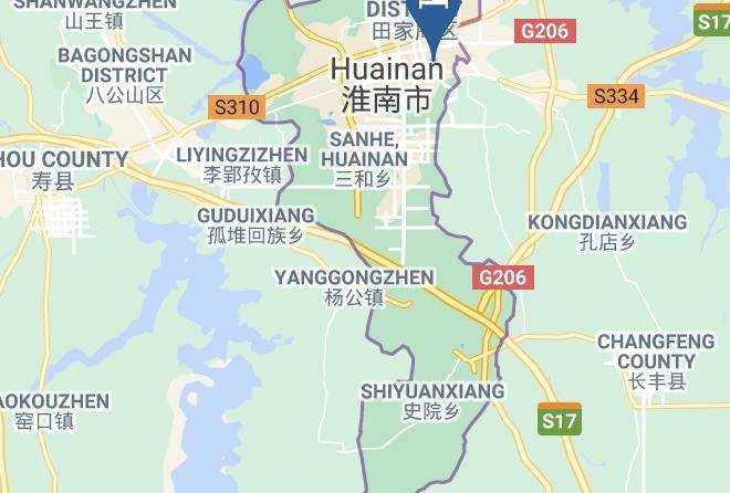 Huainan - Hanting Hotel Maps